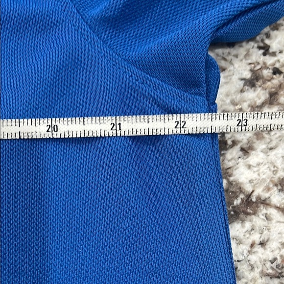 Never Worn Men's Blue Golf Shirt, Moisture Wicking NWOT - Picture 8 of 9